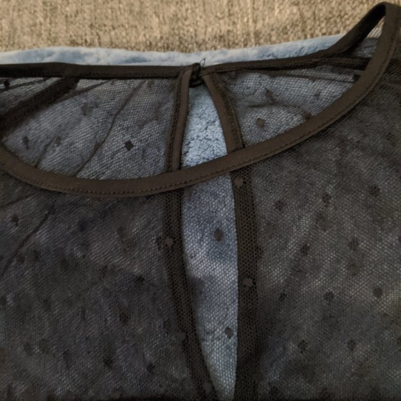 Torrid Black Polka Dot Lace Dress - Picture 8 of 8